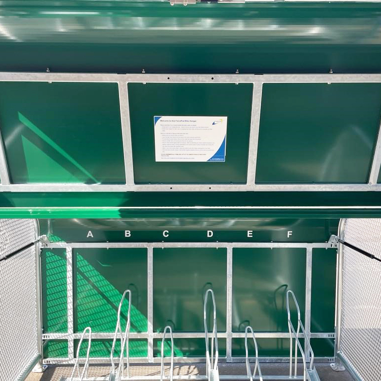 Merton Council Bike Hangar